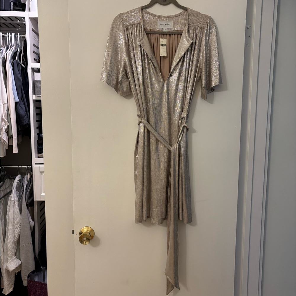 Shimmering Metallic Dress
